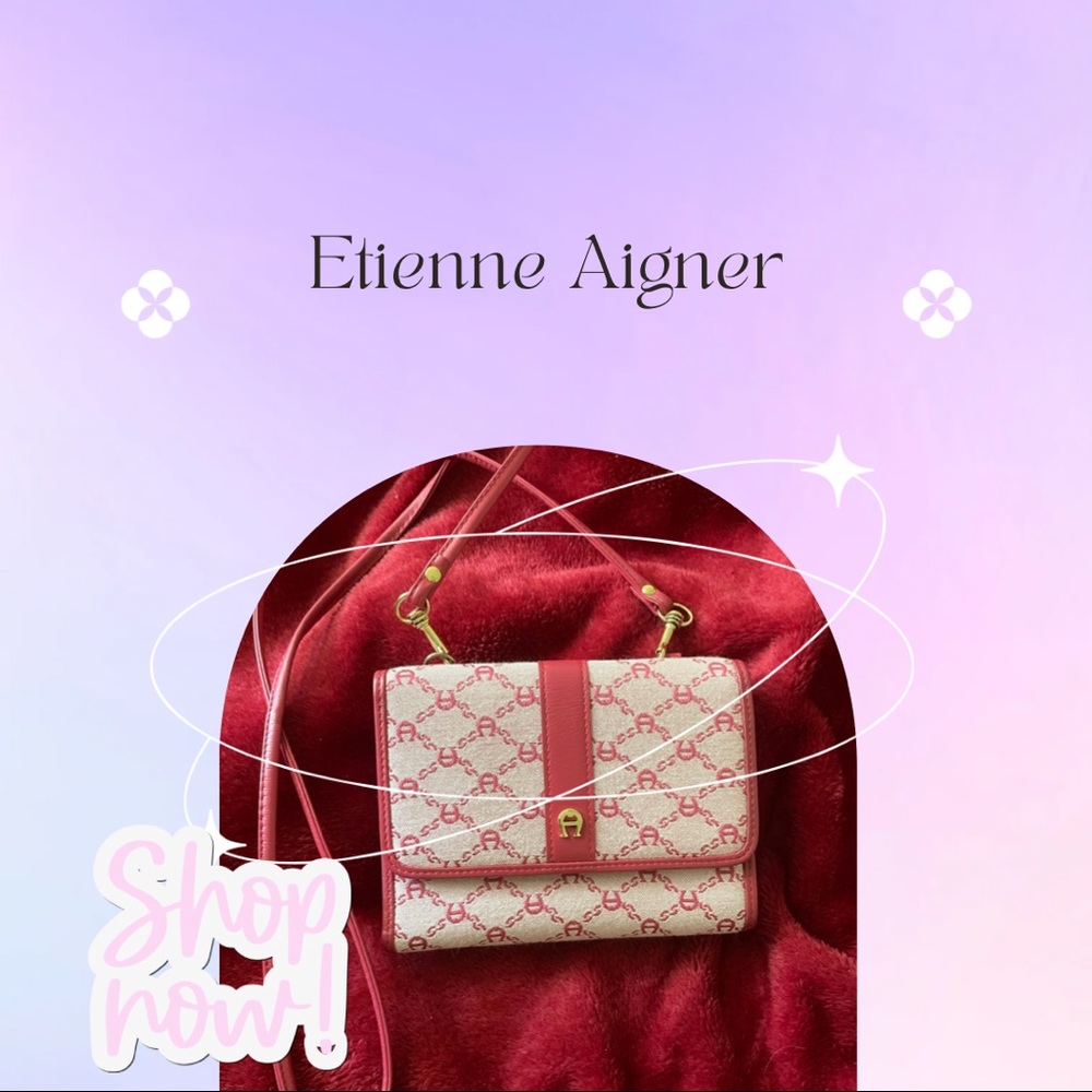 Etienne Aigner Like new wallet purse beautiful pattern classic and practical